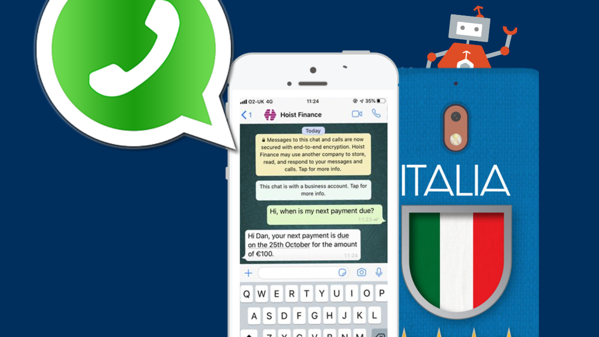 Hoist Finance Launches WhatsApp Business in Italy with Webio